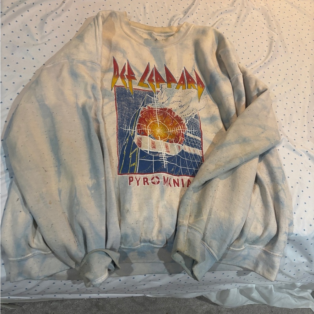 Graphic UO Sweater - Blue